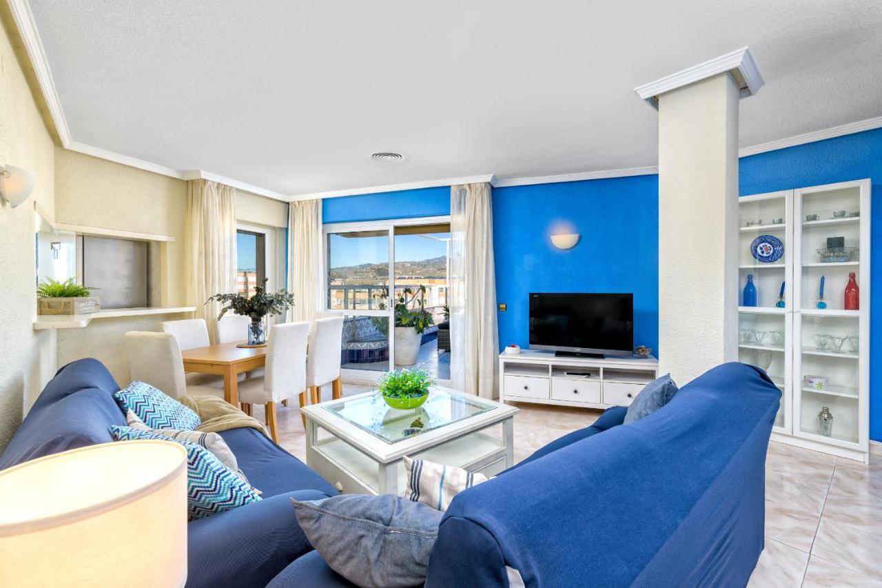 Spectacular Views Penthouse In 1St Line Beach Torrox Exterior foto
